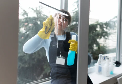 Nettoyage de vitres intérieures et extérieures à Messeix